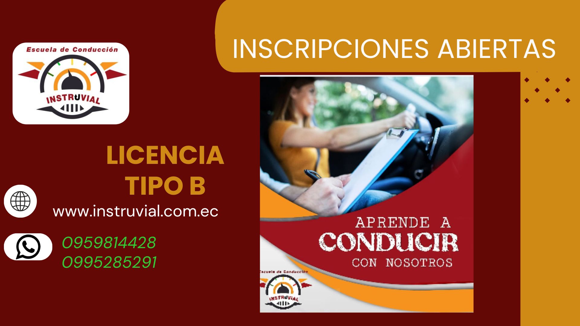 INSTRUVIAL – CALIDAD EN EDUCACION EXCELENCIA EN CONDUCCION